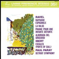 Orchestral Music by Maurice Ravel & Jacques Ibert ~ LP x1 180g